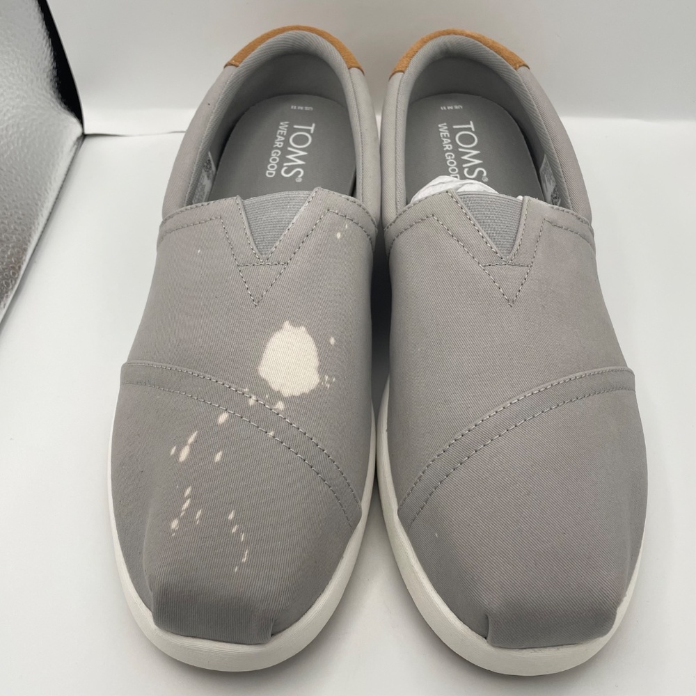 TOMS Alp Fwd men’s slip-on canvas gray sneakers Size 11 - Picture 5 of 13